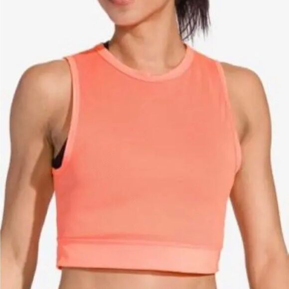 Nike Miler Crop Mesh Running Tank- Size Medium - Picture 3 of 10